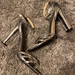 Silver / Chrome Heels